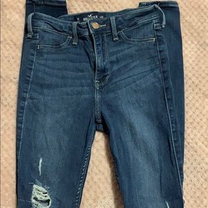 Hollister high rise jean jeggings